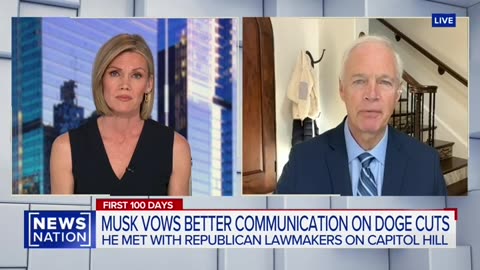 Senator Ron Johnson on NewsNation Live 3.7.25