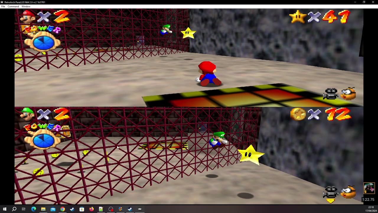 Super Mario 64 Multiplayer Splitscreen [RA] - Episode 3 [NC]