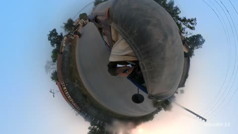 Traveling to #nepal with 360 camera