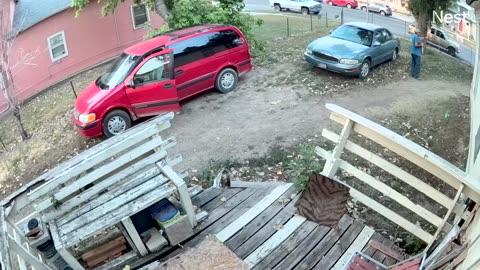 Dealing with drunks and drug users sitting on the wall after work.