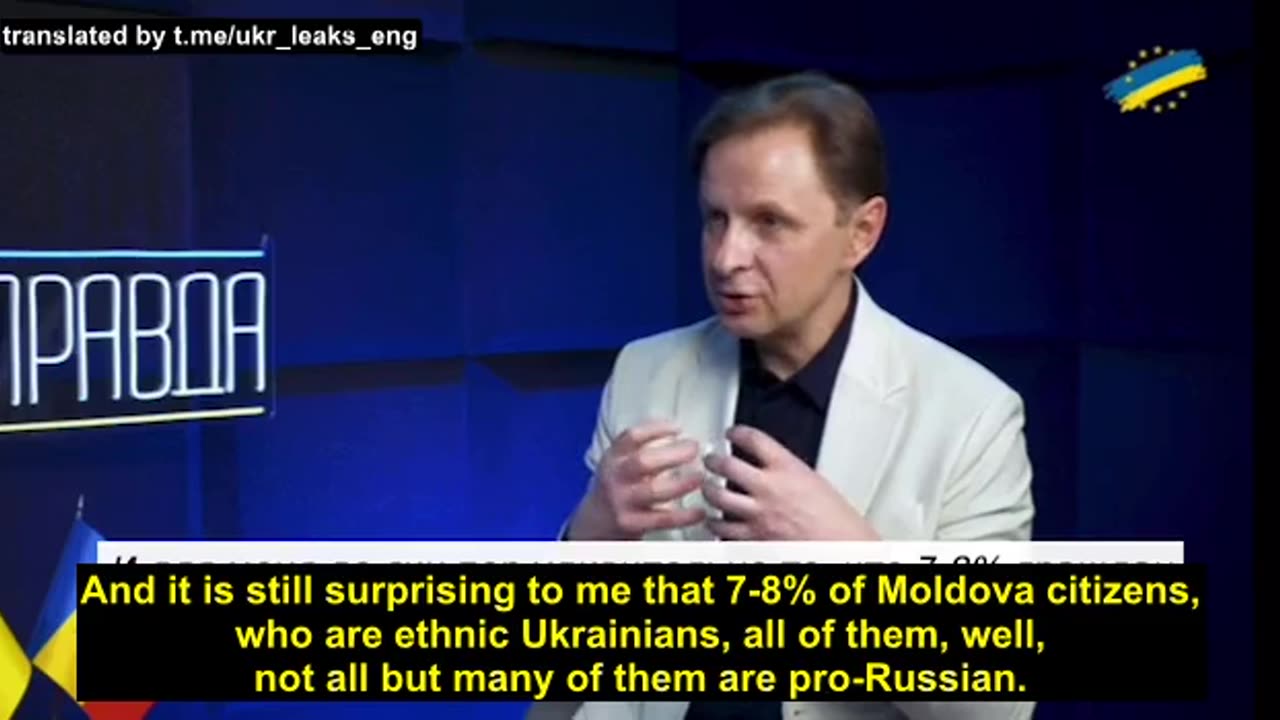 "For some reason, ethnic Ukrainians in Moldova are all pro-Russian