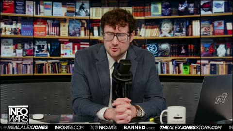 INFOWARS LIVE - 3/4/25: The American Journal with Harrison Smith / The Alex Jones Show / The War Room With Owen Shroyer