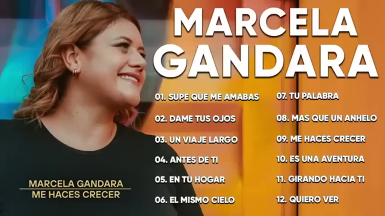 Marcela Gandara - 12 Hora Sus Mejores Exitos - Alabanzas Musica Cristiana.