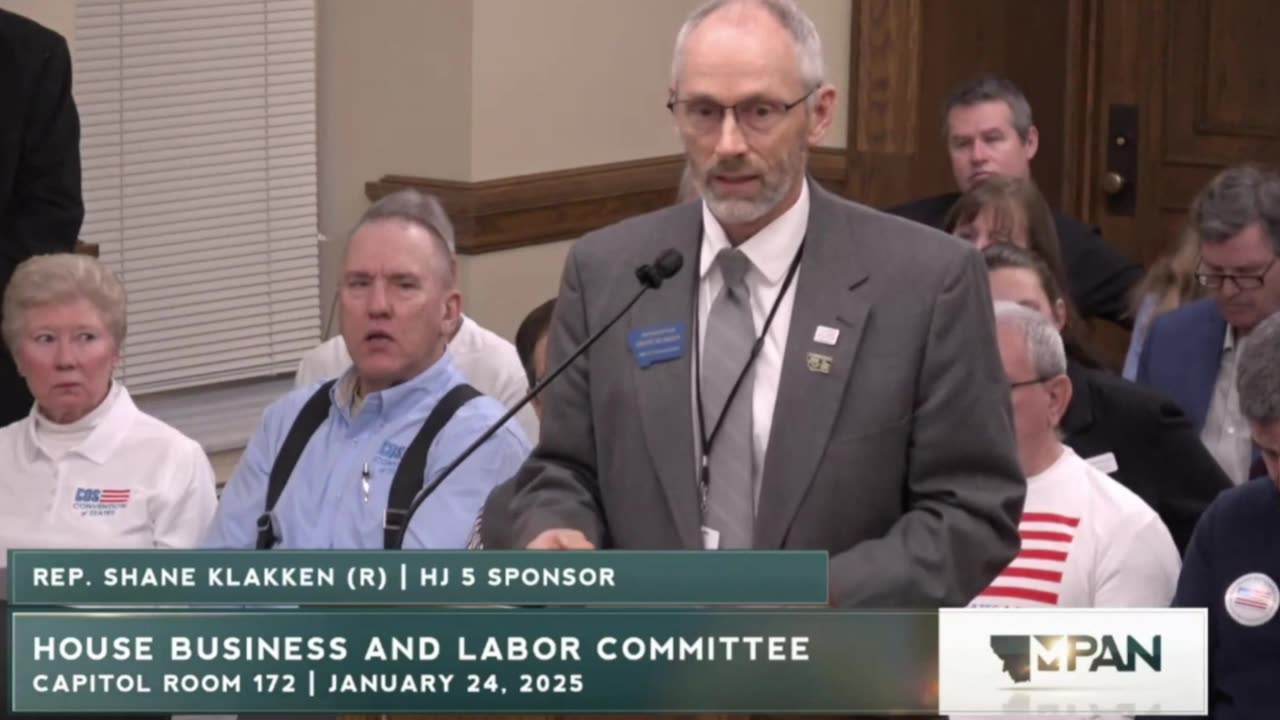 Montana Rep. Shane Klakken introduces Convention of States