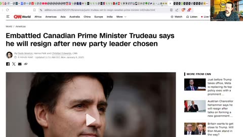 [2025-01-06] TRUDEAU RESIGNS! PSYOP INCOMING! - New WEF Puppet ....