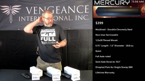 VII MERCURY 5.56 Suppressor