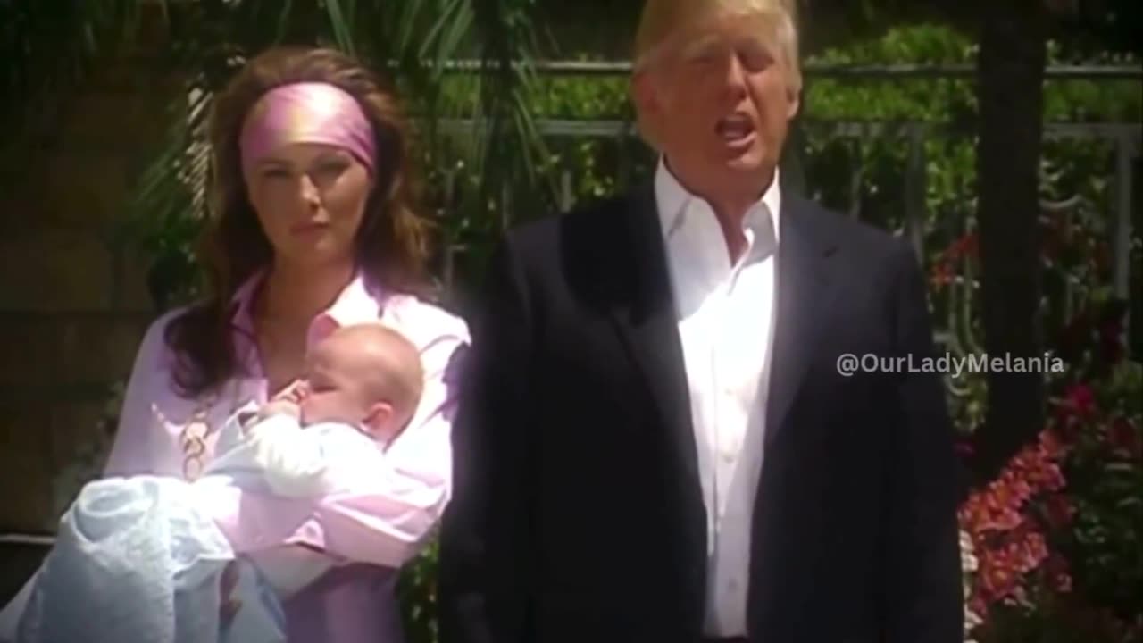 Here's Donald, Melania, and Little Baby Barron in a Clip From 'The Apprentice'