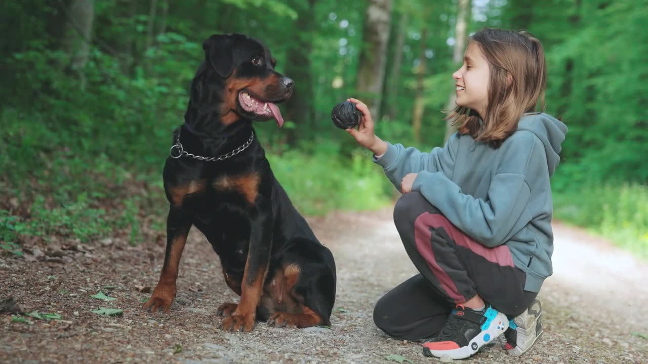 Rottweiler Loves you