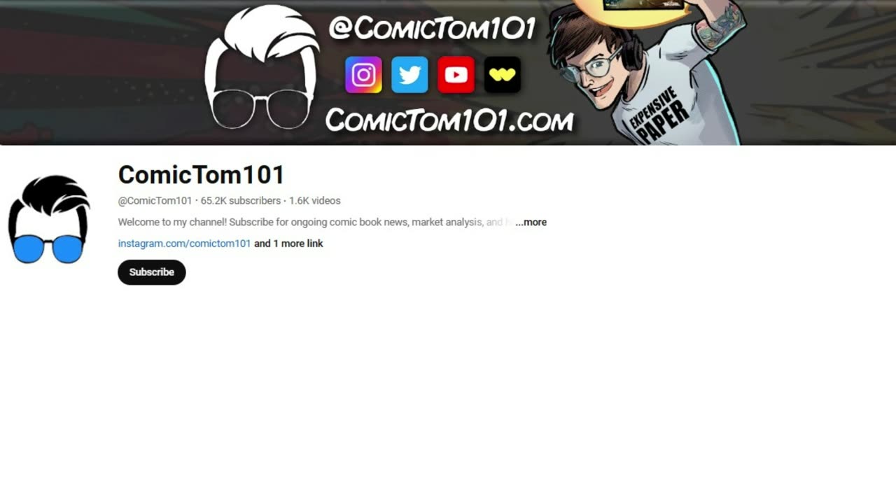 Comic Tom 101 Shady Dealings on YouTube