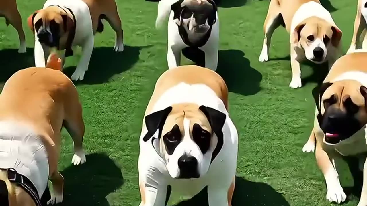 Funny dogs