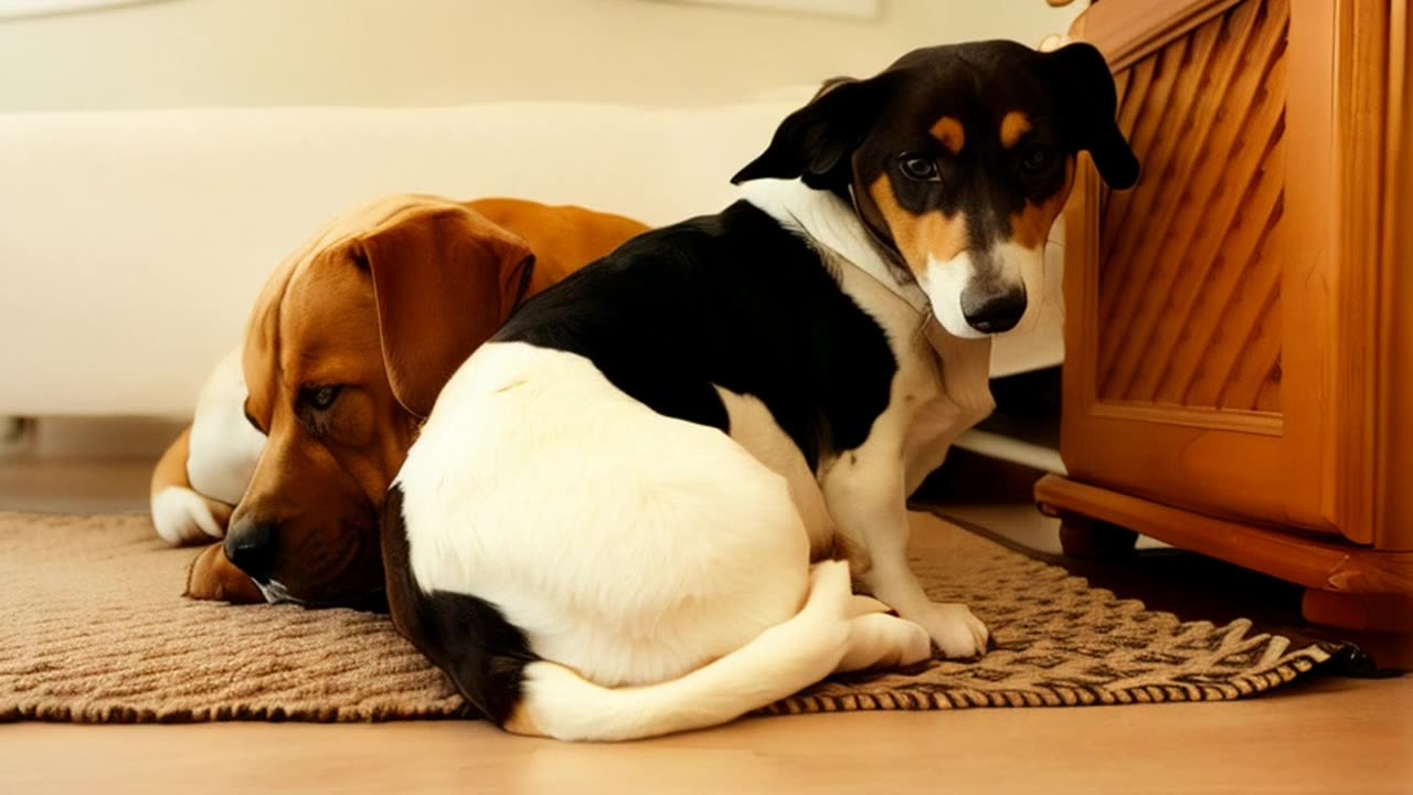 This Dog change his colourš±