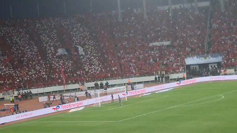 Wydad Casablanca fans creating a fabulous atmosphere