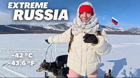 VISITING NORTH BAIKAL RUSSIA *extreme cold, snowmobiles, fishing* 🇷🇺