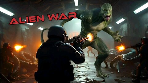 💥 👽 💥 Alien Battle Between Elite Troops & Reptilian Hybrid Stronghold - Leaked Combat Footage!