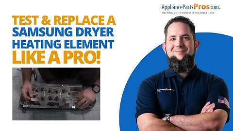 FIX Your Samsung Dryer FAST! Replacing Heating Element Made EASY