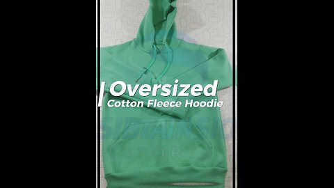 🎥 Stay Cozy & Stylish: Men’s Oversized Cotton Fleece Hoodie! 🏆✨