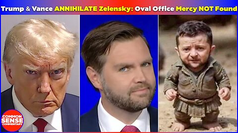 Trump & Vance BULLDOZE Zelensky in Oval Office Smackdown: Return When You're Pro-Peace!