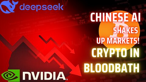 Chinese AI EXPLODES markets: NVIDIA in shock, crypto burning. How NOT to lose money?