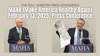 MAHA (Make America Healthy Again) February 13, 2025, Press Conference