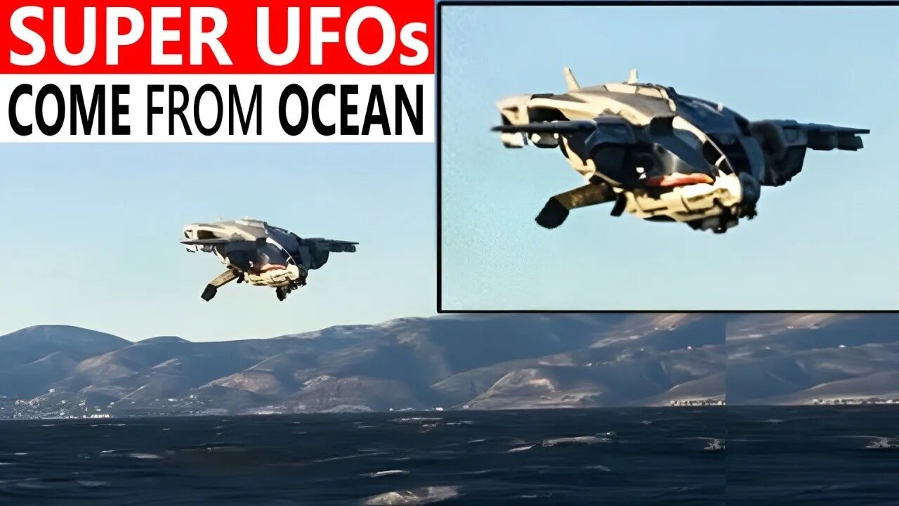 ufo sightings worldwide: They come out from the ocean now