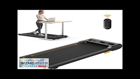 Walking Pad 2.5HP Under Desk Treadmill for Home Office 300 Lbs Capacity Review