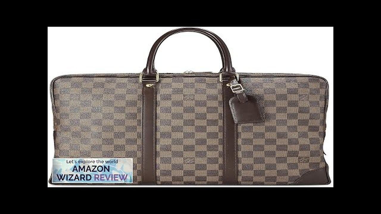 Louis Vuitton Pre-Loved Damier Ebene Porte Documents-Voyage GM BrownThe perfect on-the-go Review