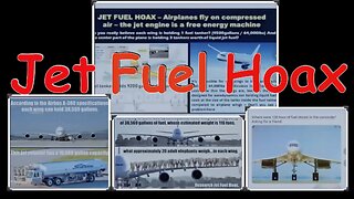 Jet Fuel Hoax : The jet engine is a free energy machine