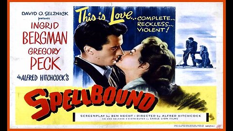 Spellbound (Movie Trailer) 1945