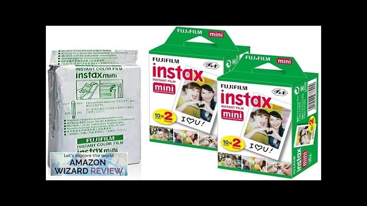 Fujifilm Instax Mini Instant Film 10 Sheets×5 Pack(Total 50 Shoots) [Bulk Packaging] Review