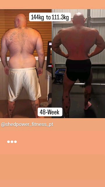 💪 48 Week Transformation Journey: From Backyard to Stage Prep 🏆 The path isn't always linear, but