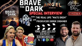 EXCITING! Angel Studios Brave the Dark- Interview w/ Real Life Nate Deen & Producer Derek Dienner