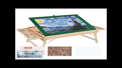 VEVOR 1500 Piece Puzzle Table with Folding Legs 4 Drawers and Cover Review