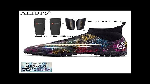 ALIUPS 33-46 Professional Children Football Shoes Soccer Shoes Man Football Futsal Shoe Review