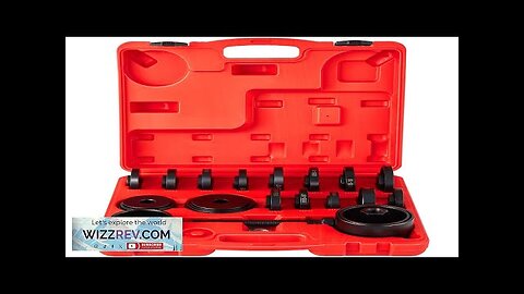 VEVOR FWD Front Wheel Drive Bearing Adapters Puller 23 PCS 45# Steel Review