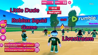 Roblox Squid Games & Fortnite // LittleDude