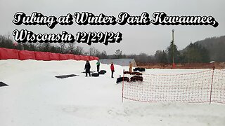 Tubing at Winter Park in Kewaunee, Wisconsin 12/29/24