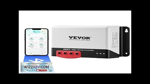 VEVOR 30A MPPT Solar Charge Controller 12V / 24V Auto DC Input Review