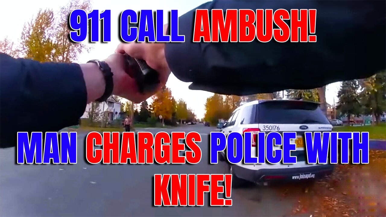 Man Calls 911 to Lure Police, Charges with Knife, and is Fatally Shot – Shocking #Bodycam #Footage