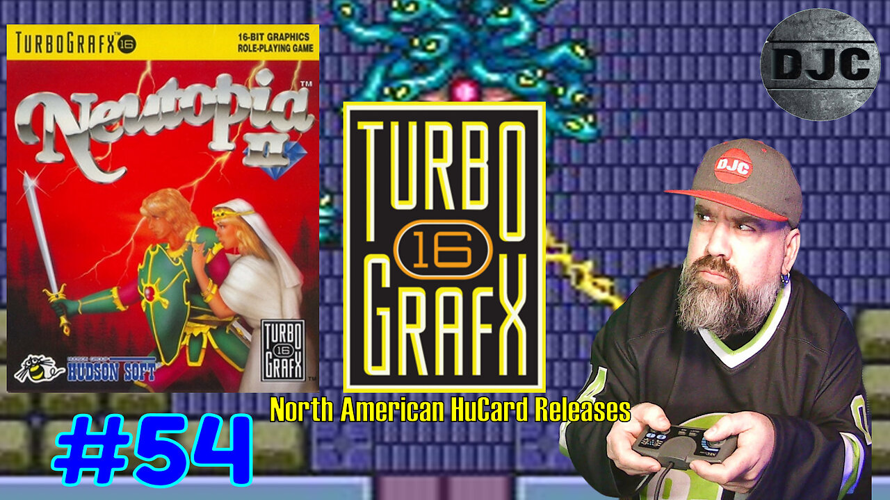 Turbografx 16 - North American HuCard Releases #54 -"NEUTOPIA 2"