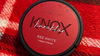 Knox Red White Portion Snus Review