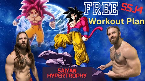 FREE Workout Program: Go PRIMAL with the Super Saiyan 4 Physique 悟🌎