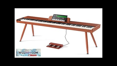 VEVOR 88 Key Fully Weighted Digital Piano Dual Keyboard Four Legged Stand Review