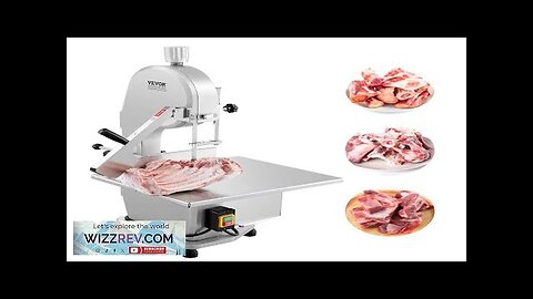 VEVOR 1800W Commercial Electric Meat Bandsaw Stainless Steel Bone Sawing Machine Review