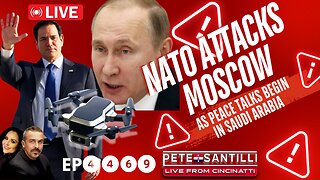 NATO ATTACKS MOSCOW WITH 300 DRONES AS PEACE TALKS BEGIN [EP 4469-8AM]