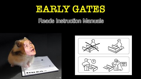 Early Gates Reads Instruction Manuals: Ikea "Hauga" Cabinet