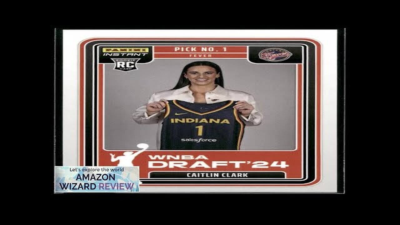 2024 Panini Instant Caitlin Clark #DN-1 Rookie RC Draft Night ‘24- Review