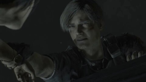 Leon S Kennedy route B complete all dialogue/cutscenes resident evil 2