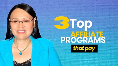 Top 3 Affiliate Programs That Actually Pay - No Scams