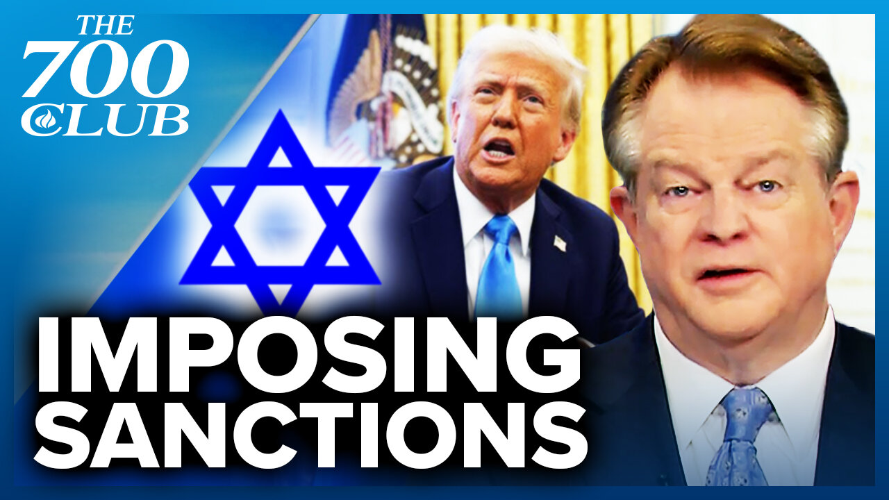 Trump Defends Israel Taking MAJOR Actions Against The ICC | The 700 Club