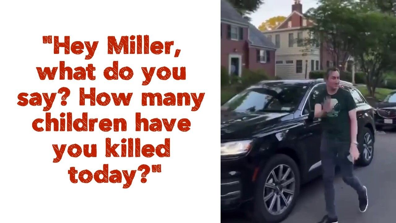 “Hey Miller, what do you say? How many children have you killed today?"